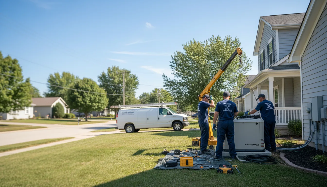 Generator Installation in Tescott, KS near me